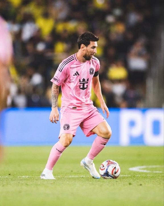 Messi llegoacute a 76 goles de tiro libre pero Inter Miami perdioacute 2-1 ante Columbus Crew