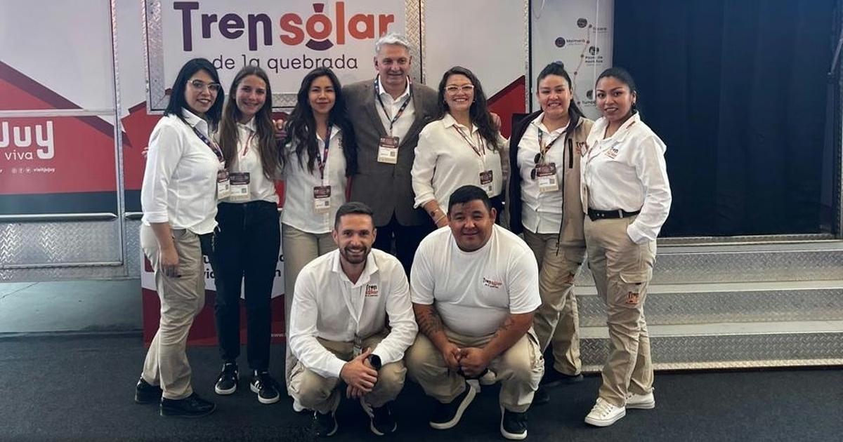 Tren Solar de la Quebradase destaca en la Feria Internacional de Turismo