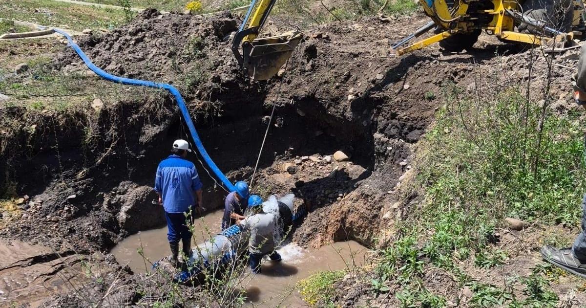 El Gobierno denuncioacute sabotaje en un tramo de acueducto en Alto Comedero