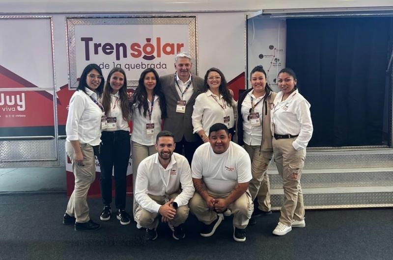 Tren Solar de la Quebradase destaca en la Feria Internacional de Turismo