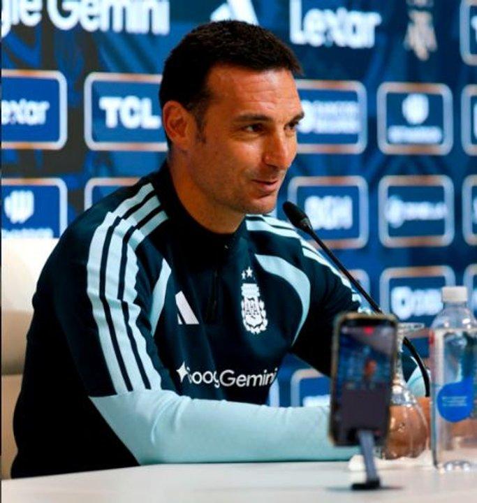 Lionel Scaloni sobre un llamado de River- ldquoSon rumoresrdquo