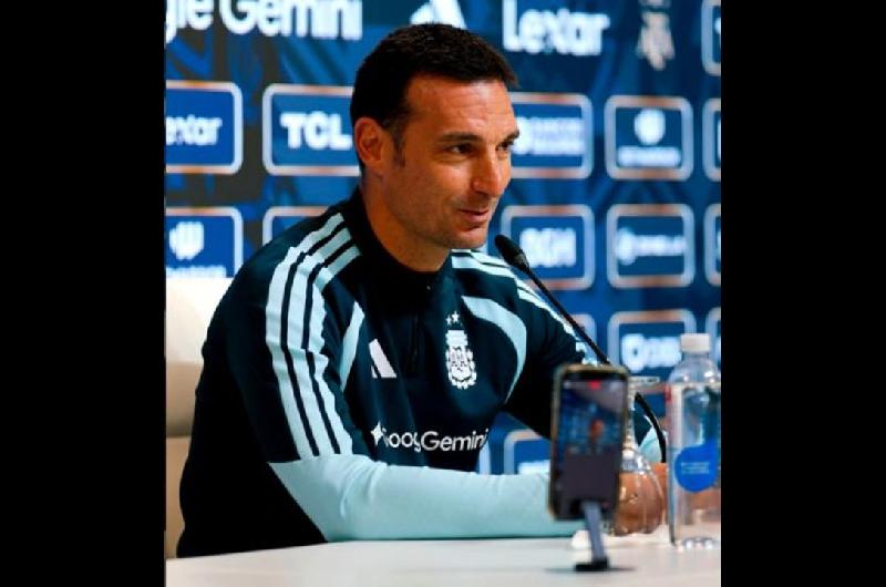 Lionel Scaloni sobre un llamado de River- ldquoSon rumoresrdquo