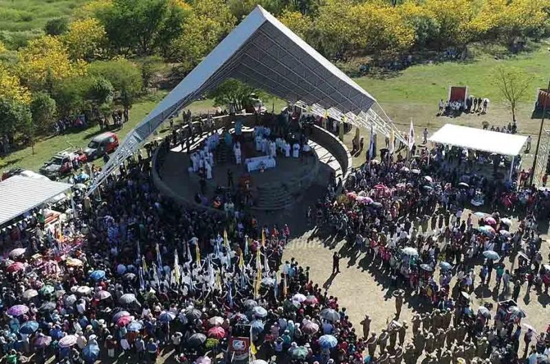 Amplio operativo sanitario para acompantildear a los devotos de la Virgen del Rosario