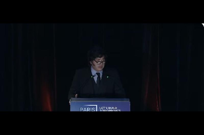 Milei en Francia- equilibrio fiscal elogios a Caputo y apuntoacute a los ldquogerentes de la pobrezardquo