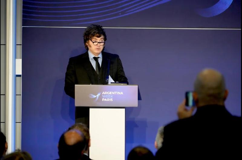 Milei aterrizoacute en Aeroparque tras su participacioacuten en el Argentina Week