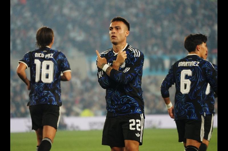 Lautaro Martiacutenez la figura en el abultado triunfo de la Seleccioacuten ante Burkina Faso