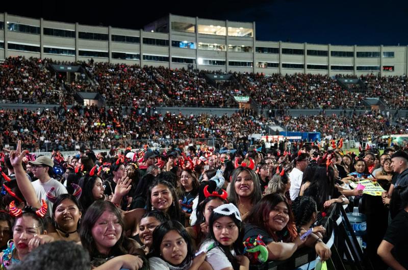 Impactante concierto de Cazzu en Jujuy