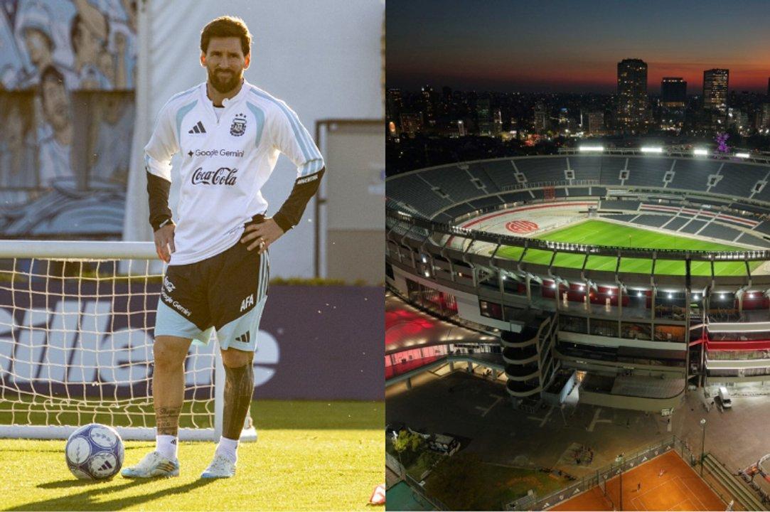 El emotivo detalle que tendraacute el Monumental para homenajear a Messi en su despedida con la Seleccioacuten argentina