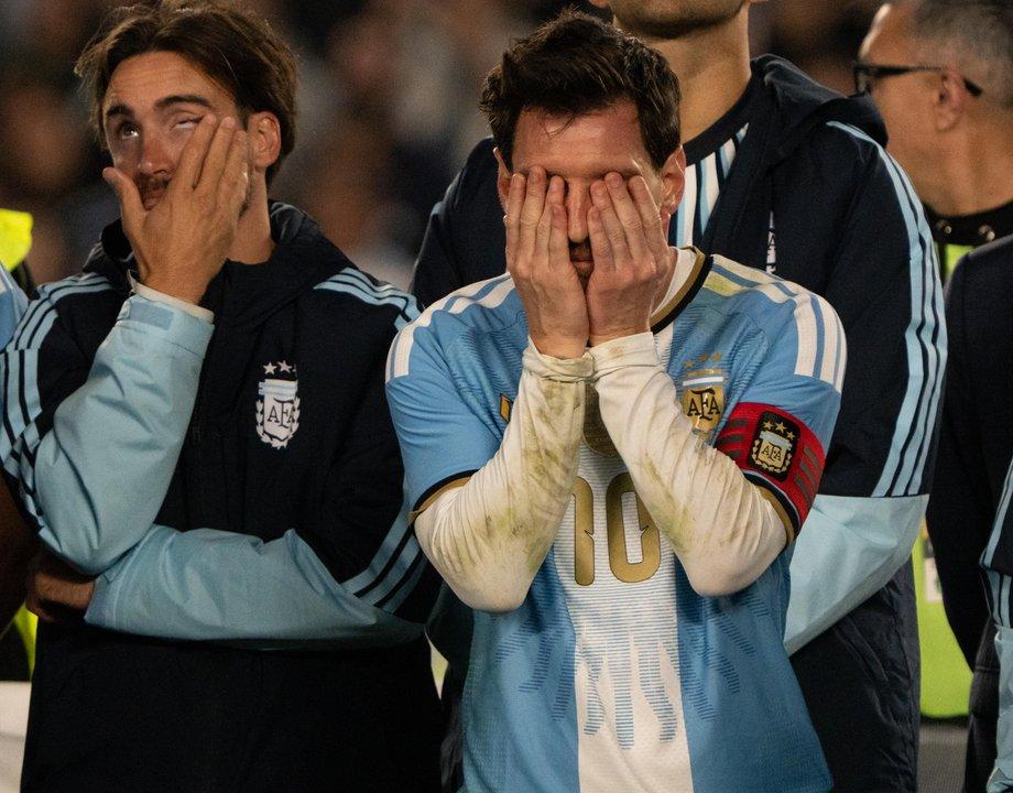 Messi emocionado en su despedida- ldquoJugar en la Seleccioacuten argentina es lo maacutes lindo que te puede pasarrdquo