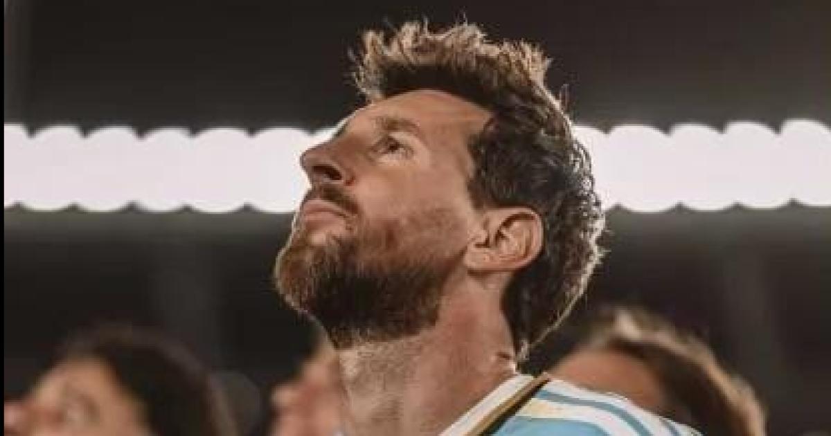 Lionel Messi y un mensaje para su padre- No sabeacutes lo que te extrantildeamos anoche