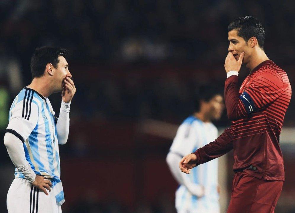 Cristiano Ronaldo despidioacute a Messi con un emotivo mensaje- ldquoTodo mi respetordquo