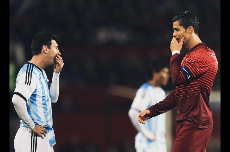 Cristiano Ronaldo despidioacute a Messi con un emotivo mensaje- ldquoTodo mi respetordquo