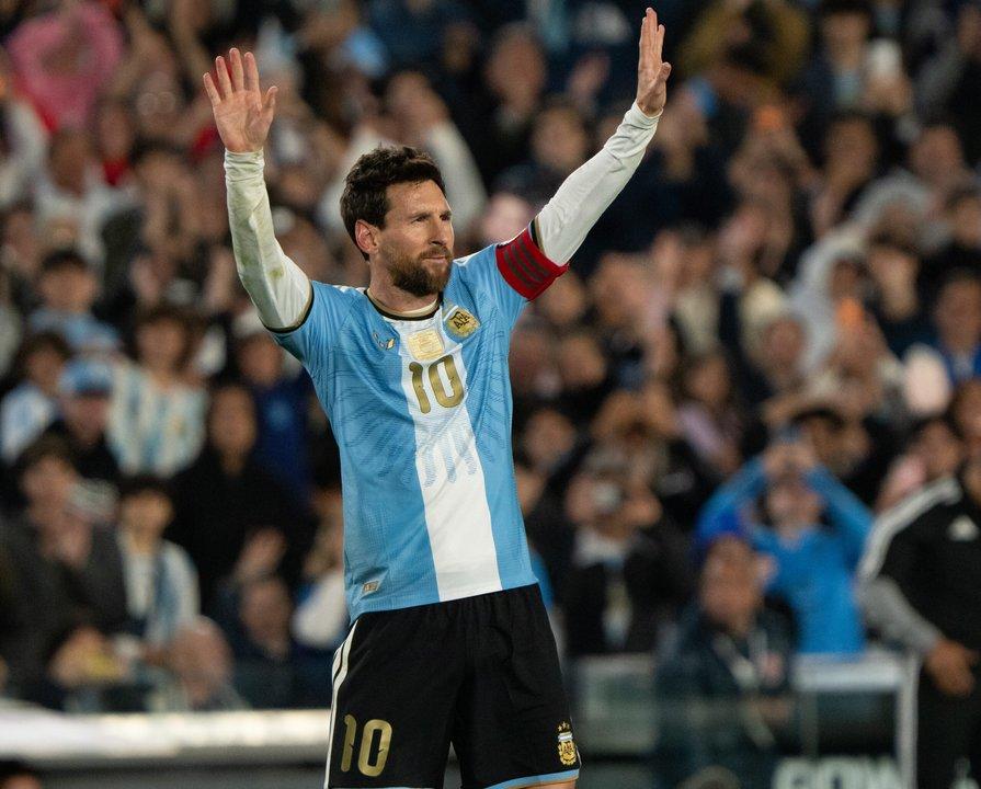 Lionel Messi y un mensaje para su padre- ldquoNo sabeacutes lo que te extrantildeamos anocherdquo