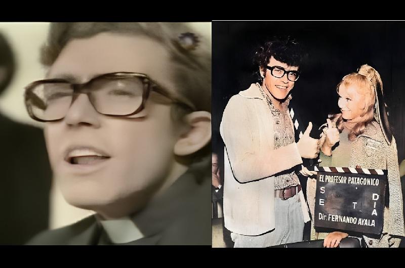 Piero y su paso por el cine junto a Luis Sandrini en ldquoEl profesor patagoacutenicordquo junto a Soledad Silveyra