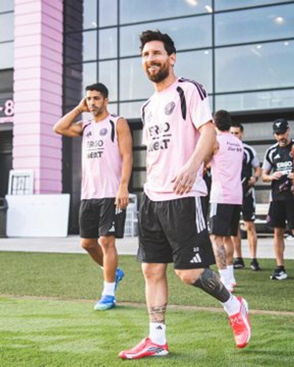 Lionel Messi volvioacute a los entrenamientos del Inter Miami tras despedirse de la seleccioacuten