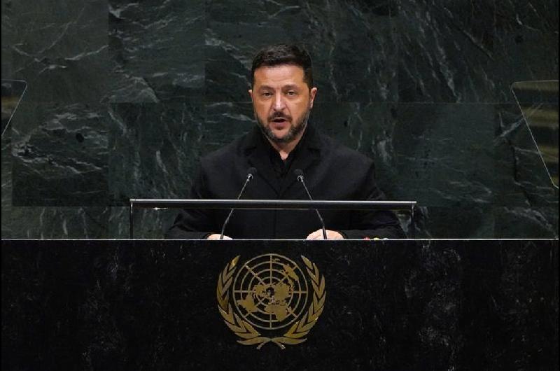 Zelenski fustigoacute la falta de voluntad de Estados Unidos para ayudar a Ucrania