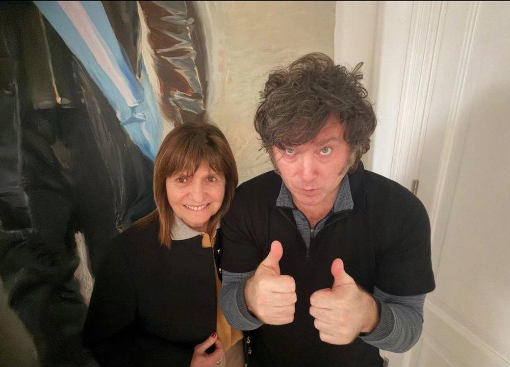 Bullrich se reunioacute con Milei- ldquoHablamos de todo lo que vengo planteandordquo