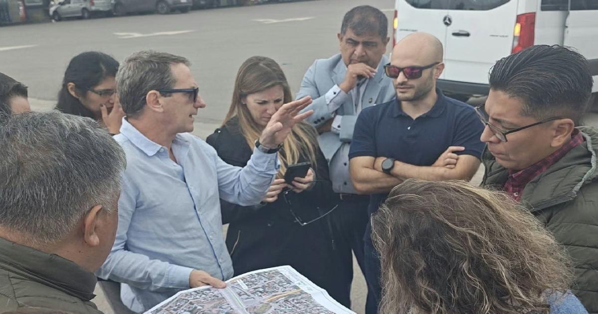 Fonplata y Nacioacuten supervisan proyecto de obra sobre Ruta 9