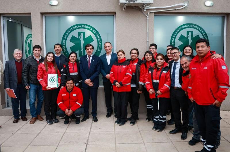 Inauguraron una nueva base de Same en las 110 Viviendas de barrio Alto Comedero