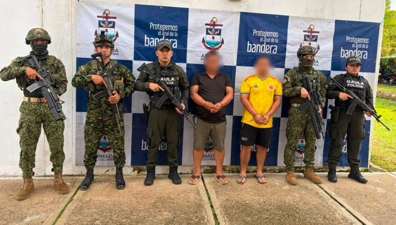 Ecuador captura a cuatro presuntos cabecillas de grupo armado colombiano Comandos de la Frontera