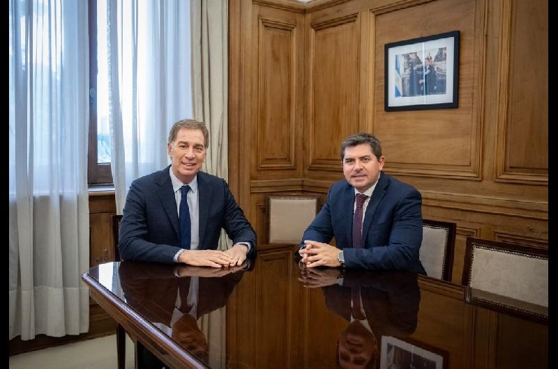 Santilli se reunioacute con el gobernador de San Juan y definioacute su agenda de actividades de la semana