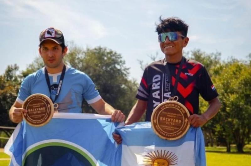 El atleta jujentildeo Leonardo Sebastiaacuten Alvarez hizo podio en Espantildea