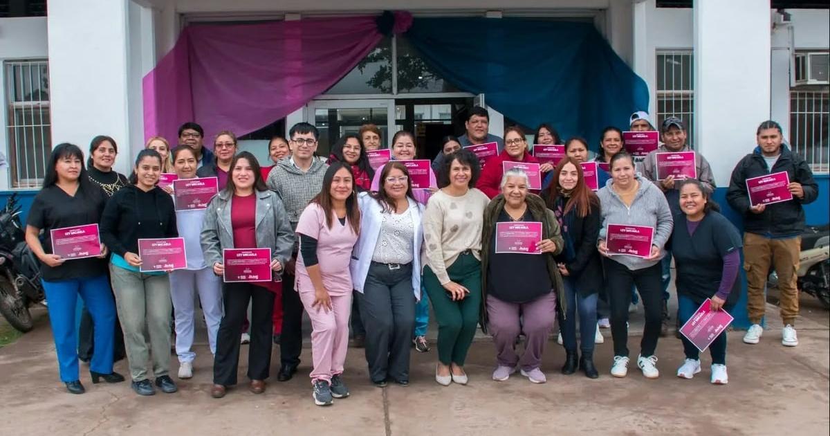 Entregaron certificados a trabajadores que concluyeron formacioacuten en Ley Micaela