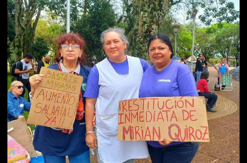 Misiones- paro y denuncias de persecucioacuten docente golpean a la gestioacuten Passalacqua