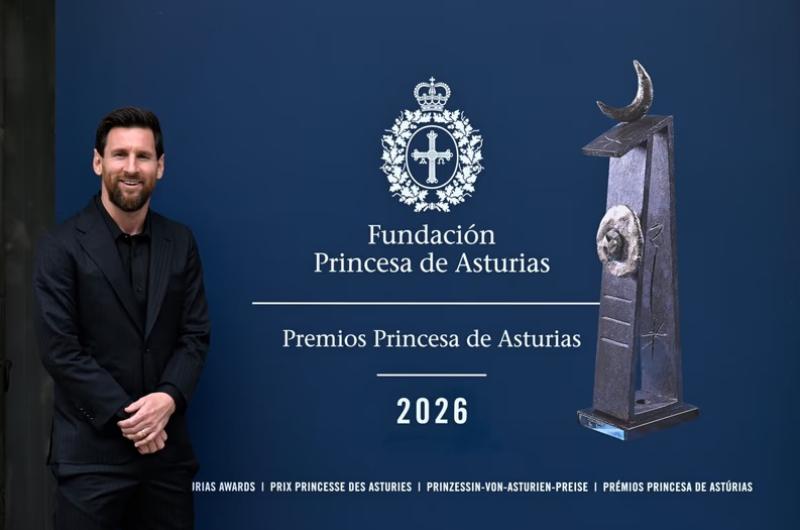 Furor por el astro- llegoacute a Espantildea para recibir el Premio Princesa de Asturias