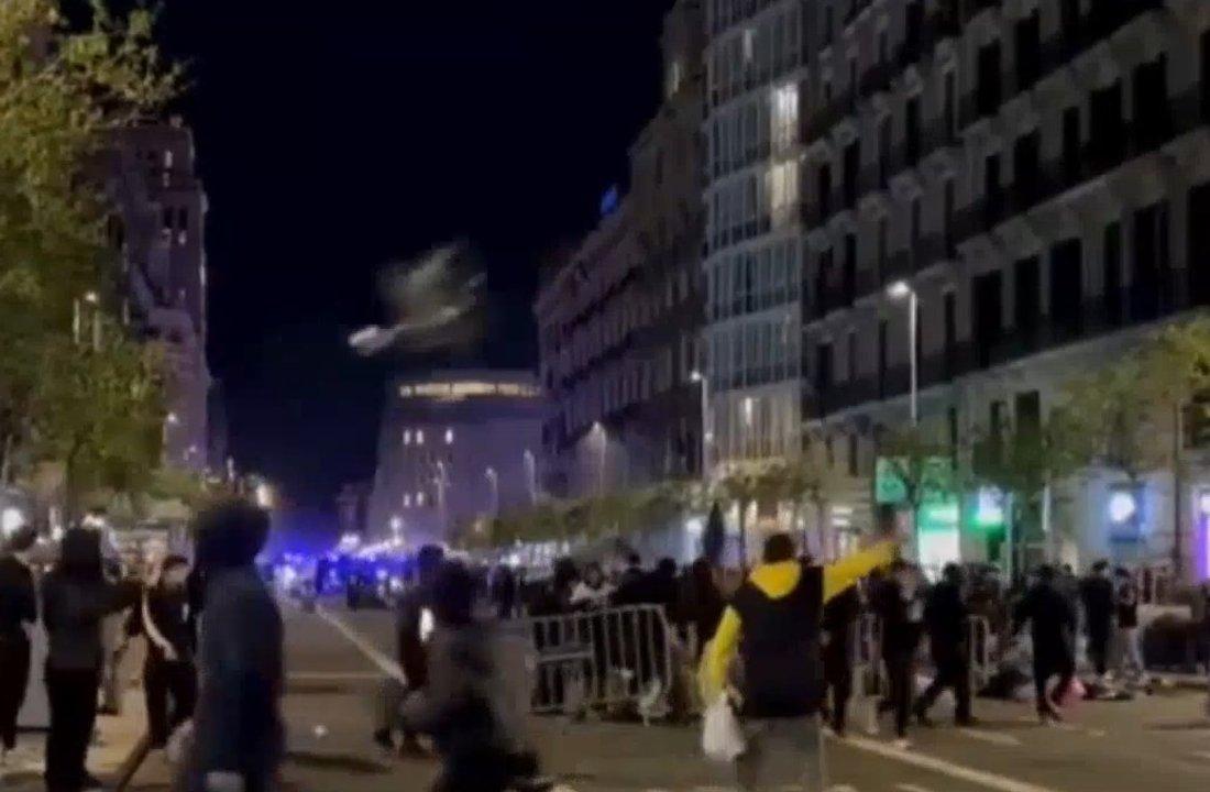 Arde Europa- miles de personas marcharon en Espantildea e Italia bajo fuertes operativos policiales