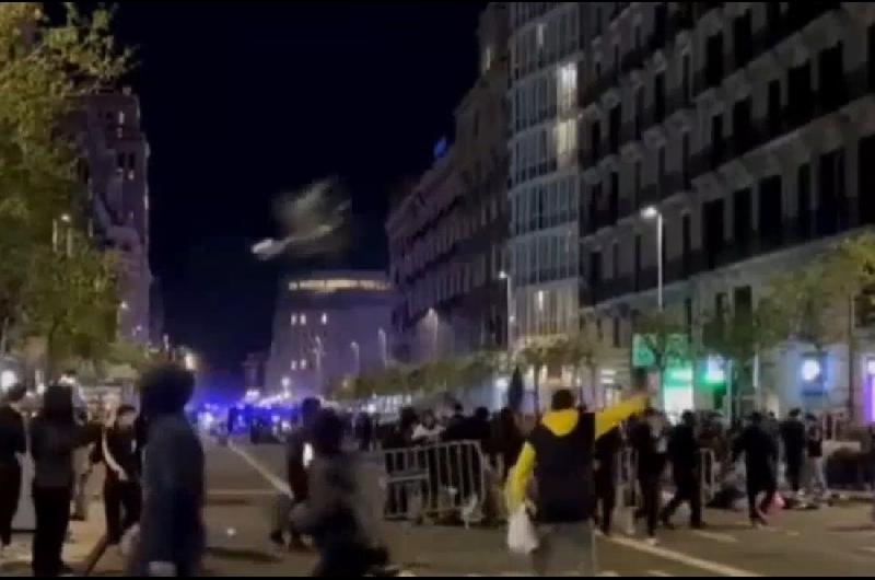 Arde Europa- miles de personas marcharon en Espantildea e Italia bajo fuertes operativos policiales