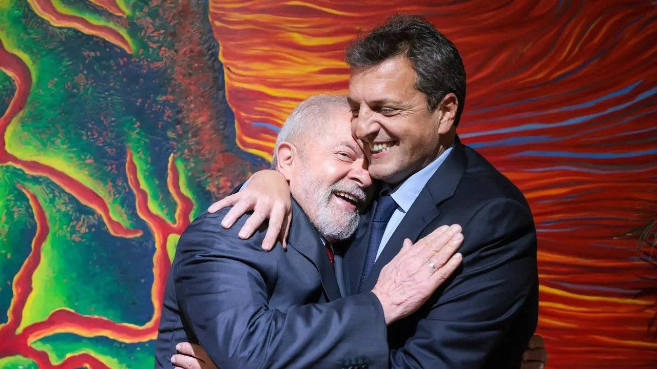 Sergio Massa felicitoacute a Lula- ldquoHoy como ayer del lado Lula de la vidardquo