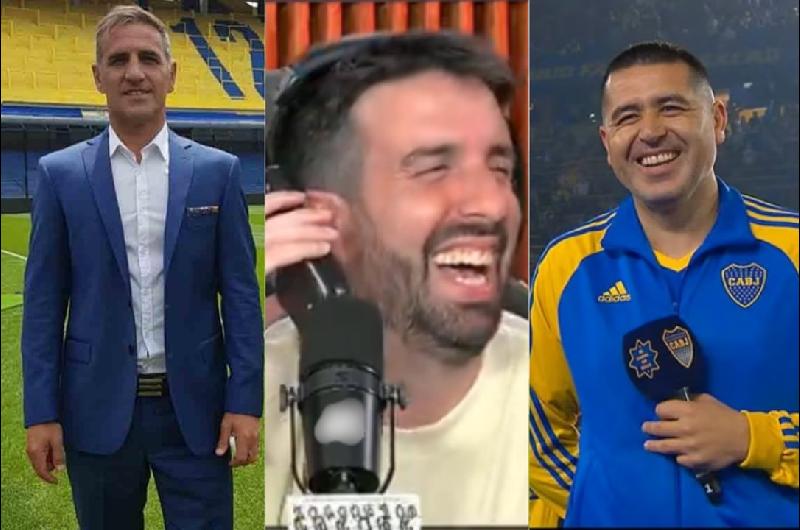 La confesioacuten de Riquelme en una llamada en vivo con Flavio Azzaro