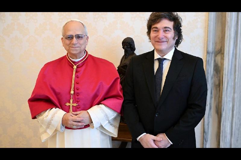 ldquoAlegriacutea enormerdquo- la reaccioacuten de Milei tras la confirmacioacuten de la visita del Papa