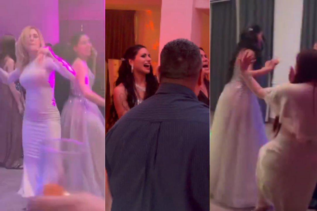 Con la voz de Milei de fondo asiacute celebra una diputada su cumpleantildeos