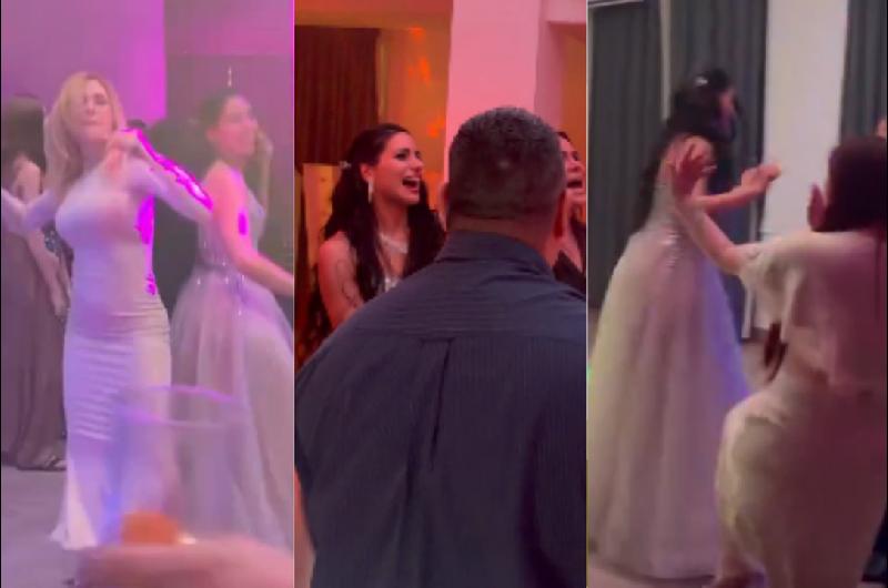 Con la voz de Milei de fondo asiacute celebra una diputada su cumpleantildeos