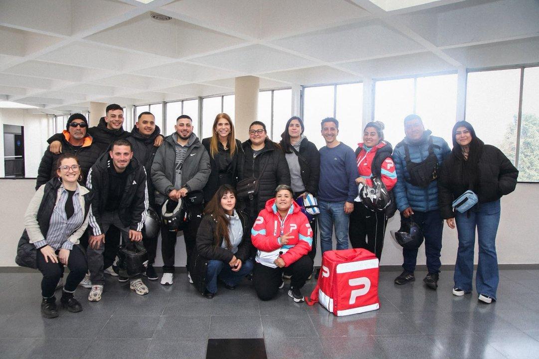 Avellaneda lanzoacute un programa municipal para repartidores