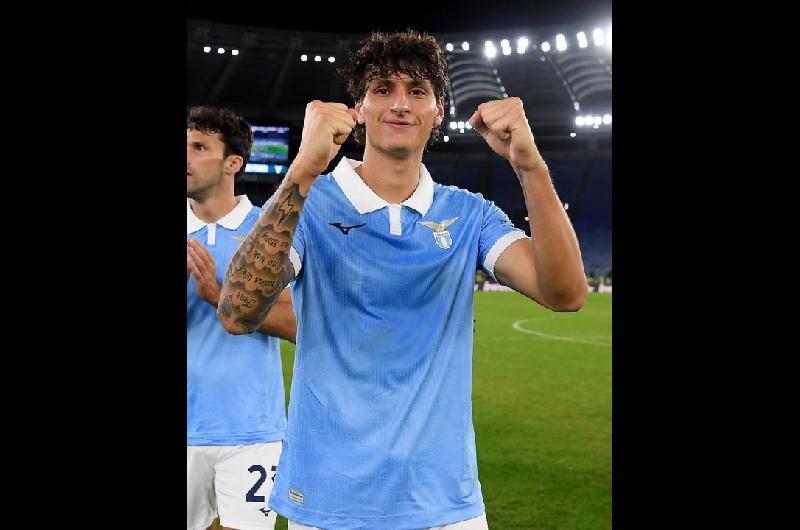 El bisnieto de Benito Mussolini marcoacute su primer gol en la Serie A con la camiseta de la Lazio