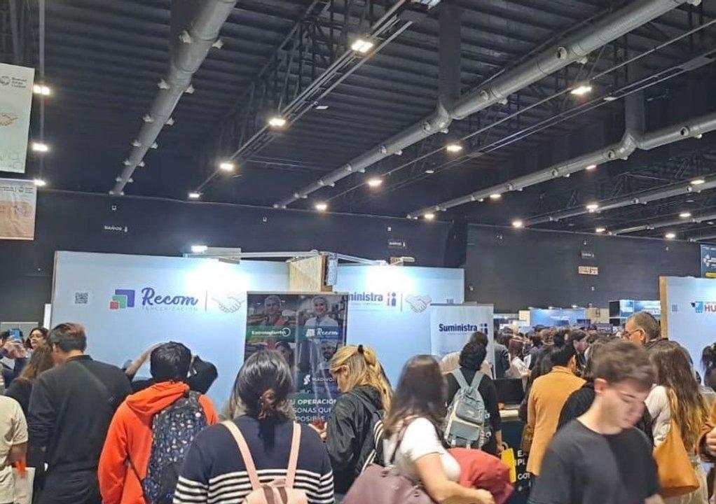 Masiva concurrencia en La Rural- maacutes de 10000 personas colmaron la Expo Empleo BA