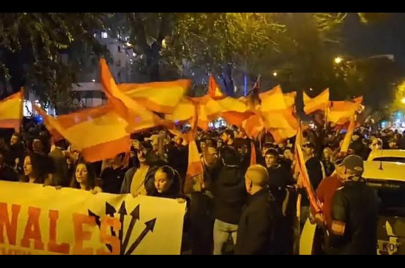 Protesta por el choque de trenes- exigieron la renuncia del ministro espantildeol de Transporte 