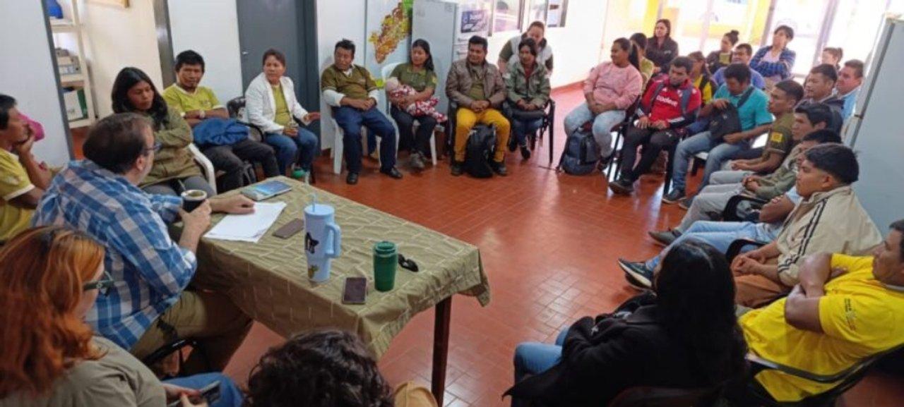 Misiones- los mbya cortaron la ruta por bajas de agentes y fallas en la atencioacuten sanitaria