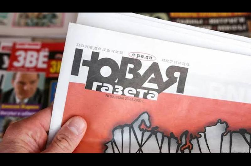 Cierre del perioacutedico opositor Noacutevaya Gazeta en Rusia