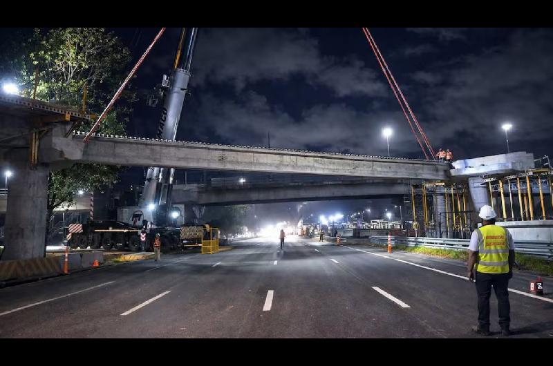 Cambia el sentido de una calle junto al Monumental y dan por inaugurada la primera etapa del Puente Labruna
