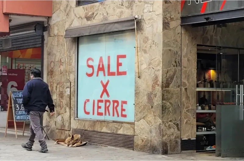 El cierre de comercios es una cruda realidad en Jujuy