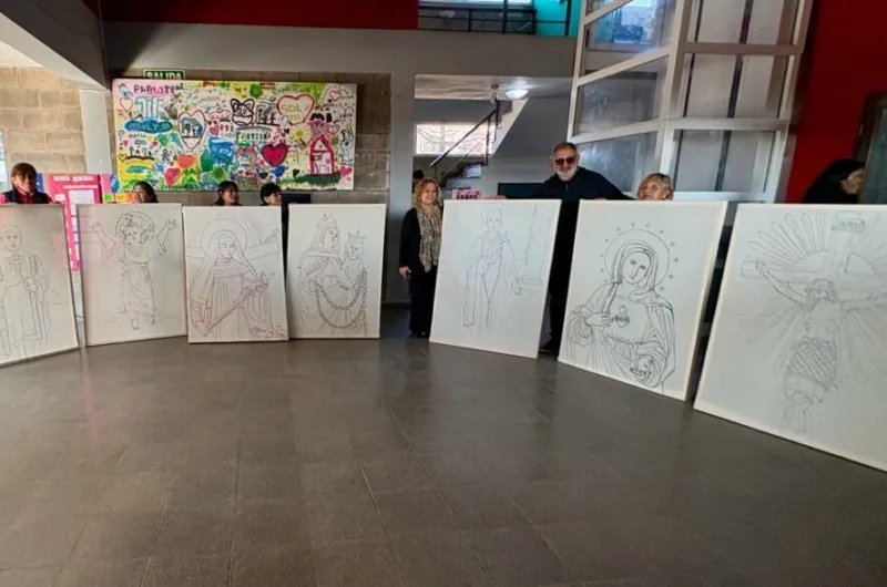 Impulsan un proyecto artístico, religioso y comunitario en Alto Comedero