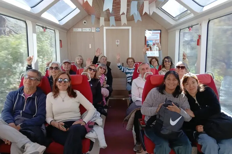 Tren Solar con capacidad completa en el finde largo de julio